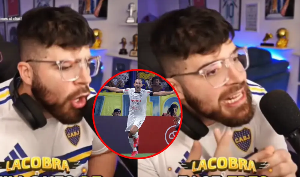 La Cobra reaccionando en vivo en Kick